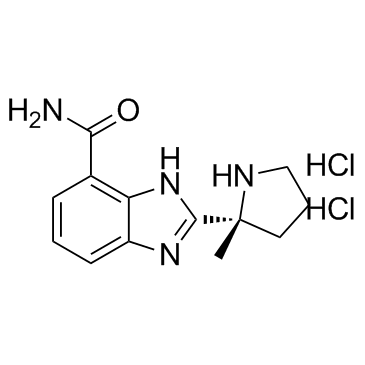 Veliparib dihydrochloride结构式