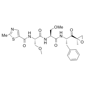 Oprozomib结构式