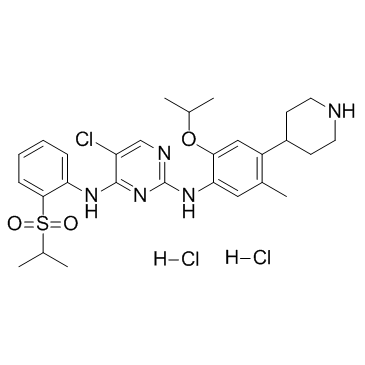 LDK378 dihydrochloride結(jié)構(gòu)式