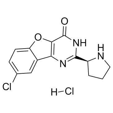 XL413 hydrochloride結(jié)構(gòu)式