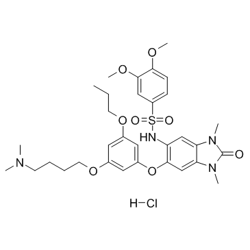 IACS-9571 Hydrochloride結(jié)構(gòu)式