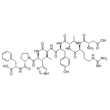 Angiotensin II 5-valine结构式