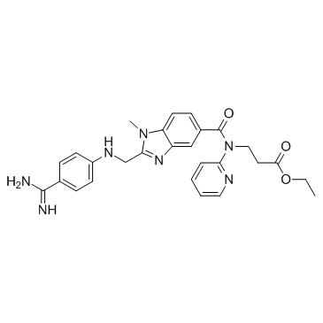 Dabigatran ethyl ester结构式