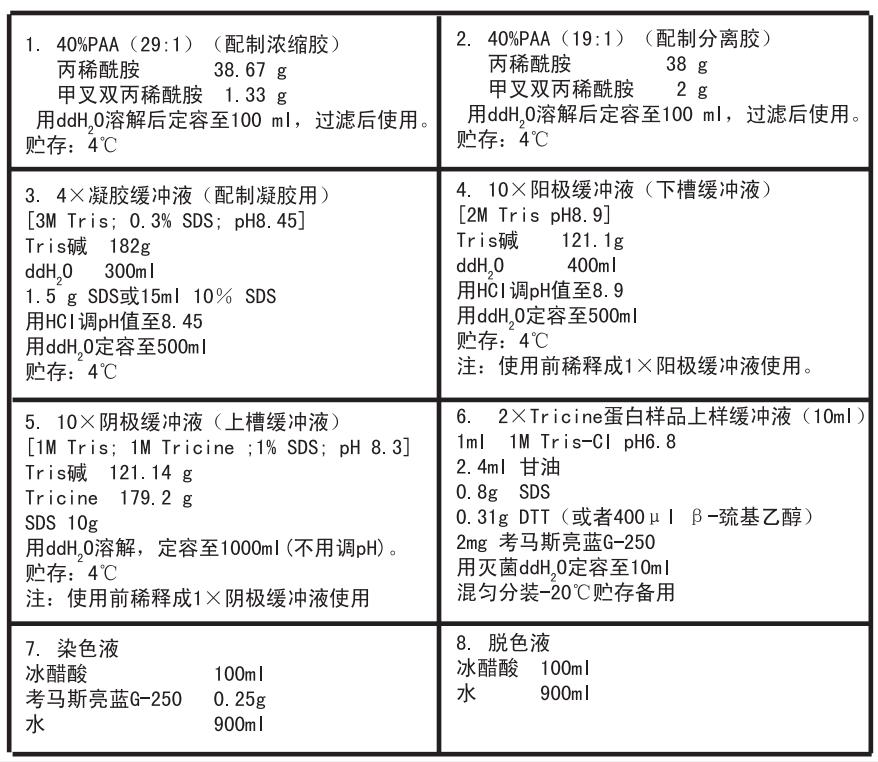 超低分子量蛋白Marker(3.3～22kD)