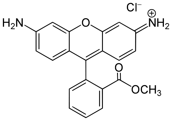 罗丹明123结构式