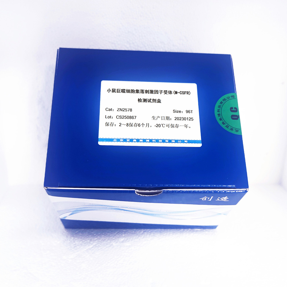 小鼠巨噬细胞集落刺激因子受体(M-CSFR)检测试剂盒图片